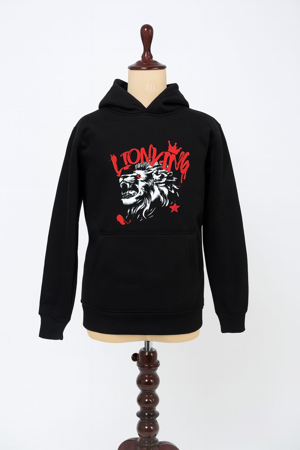 Black hoodie "lion king"